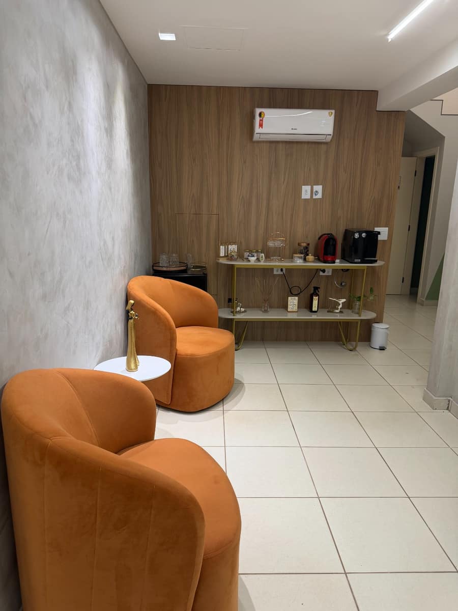 Recepção e sala de espera
