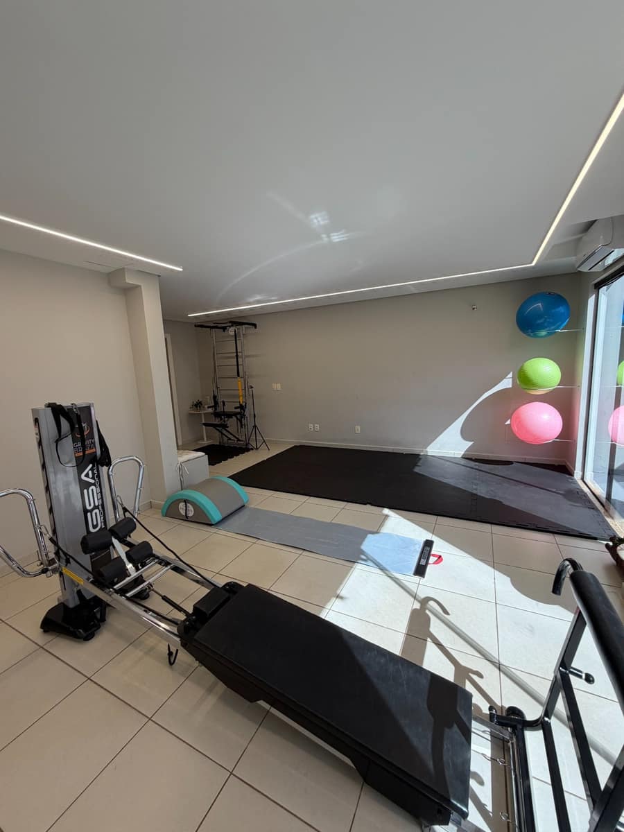 Espaço de treino e movimento